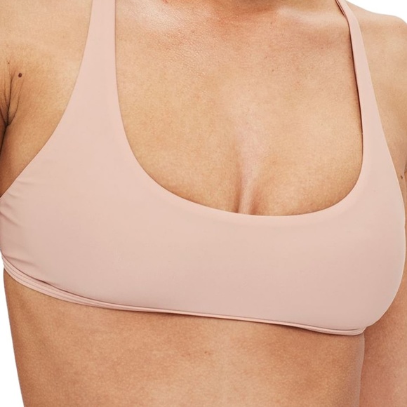 Topshop Lace Up Bikini Nude NEW - Picture 6 of 7